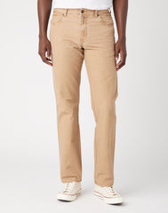 Wrangler Texas Męskie Spodnie Materiałowe Tigers Eye W121DRC20 112337508