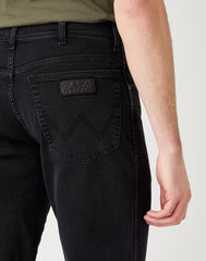 Wrangler Spodnie Męskie Texas Slim Black Crow W12SHP363