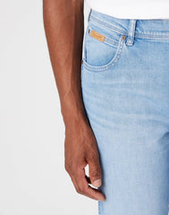 WRANGLER TEXAS SLIM MĘSKE SPODNIE JEANSOWE BLUE CHAMP W12SYI29K 112145802