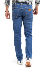 WRANGLER TEXAS SLIM MĘSKIE SPODNIE JEANSOWE BANGING W12SHN58Q 112142830