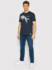 WRANGLER TEXAS SLIM MĘSKIE SPODNIE JEANSOWE BLUE GAMBIT W12SLR29F 112145800