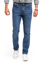 WRANGLER TEXAS SLIM MĘSKIE SPODNIE JEANSOWE BRUISED BLUE W12SKN32M 112144753
