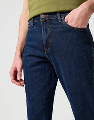 Męskie Spodnie Wrangler Texas Slim Jeansowe Cross Game W12S8311U 112126497