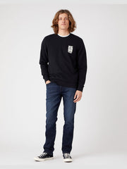 Wrangler Texas Slim Męskie Spodnie Jeansowe Electric Rodeo W12S3521J 112319984