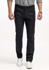 Wrangler Texas Slim Męskie Spodnie Jeansowe Dark Navy W12SEAXAE 112330702