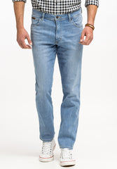 Spodnie Męskie Jeansowe Wrangler Texas Slim Dream On W12SQO859