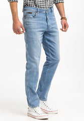 Spodnie Męskie Jeansowe Wrangler Texas Slim Dream On W12SQO859