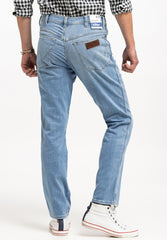 Spodnie Męskie Jeansowe Wrangler Texas Slim Dream On W12SQO859