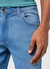 Wrangler Texas Slim Męskie Spodnie Jeansowe Jeansy Dżinsy Murphy Blue 112351258 W12S017975
