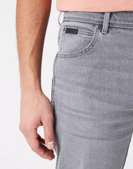 WRANGLER TEXAS SLIM MĘSKIE SPODNIE JEANSOWE JEANSY GOLDEN GREY W12S3039H 112145786