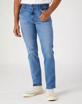 Wrangler Texas Slim Męskie Spodnie Jeansowe On Point W12SCSZ84 112330699