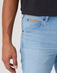 Wrangler Texas Slim Męskie Spodnie Jeansowe Spot Lite W12SXPZ87 112330698