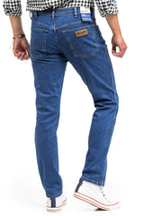 Spodnie Męskie Jeansowe Wrangler Texas Slim The Stone Ride W12SYI39U 112145803