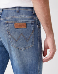 Męskie Spodnie Jeansowe Wrangler Texas Strech Worn Broke W1219237X 112126069