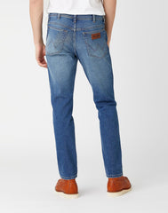 WRANGLER TEXAS TAPER MĘSKIE SPODNIE JEANSOWE BLUE CHILL W12TU898T 112141168