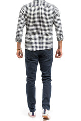 Męskie Spodnie Jeansowe Wrangler Texas Taper Bruised River W12TLT364 112141166