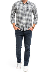 Męskie Spodnie Jeansowe Wrangler Texas Taper Bruised River W12TLT364 112141166