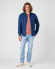 Spodnie Męskie Jeansowe Wrangler Texas Taper Lovesick W12TY728Q 112319945