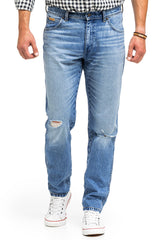 Wrangler Texas Taper Męskie Spodnie Jeansowe Okie W12T7328O 112320077