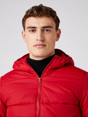 Wrangler The Puffer Męska Kurtka Zimowa Red W4D6WRX47 112141357