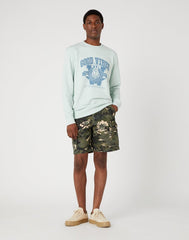 Wrangler Varsity Męska Bluza Klasyczna Logo Nadruk Crew Surf W6G9I3X6U 112331912