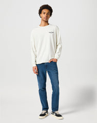 Męskie Spodnie Wrangler River Misty Blue 112356840 W17T008814