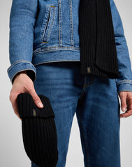 Zestaw Czapka i Szalik Unisex Lee XMAS Pack Black 112372695