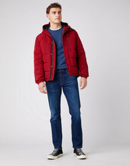 Zimowa Kurtka Męska Wrangler The Bodyguard Biking Red W4D7WWX2G 112141360