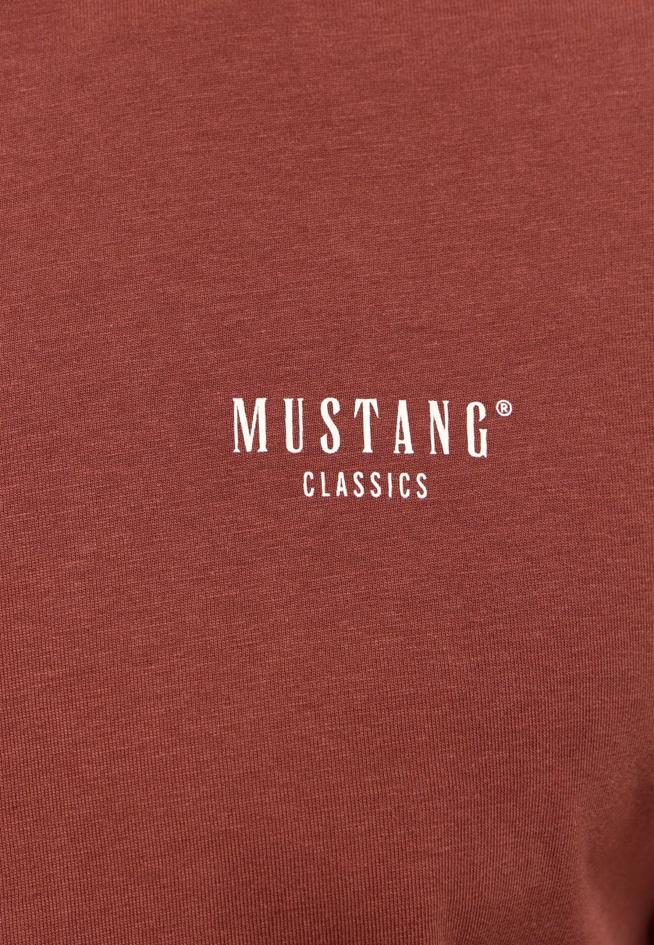 Męski Longsleeve Mustang Asheville Cinnamon 1015844 3238