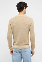 Męski Sweter Mustang Style Edward White Pepper 1017414 3268
