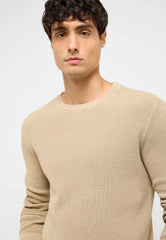 Męski Sweter Mustang Style Edward White Pepper 1017414 3268
