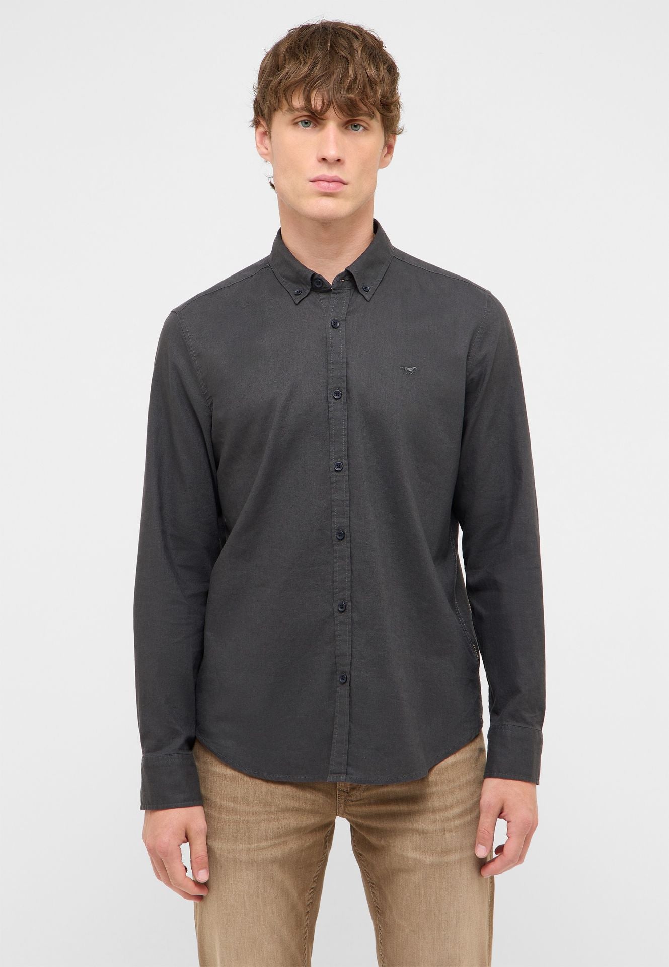 Męska Koszula Mustang Style Rawlins Pirate Black 1017539 4088