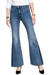 JEANSY DAMSKIE DZWONY WRANGLER RETRO FLARE BURNING GIRL W240GF11X