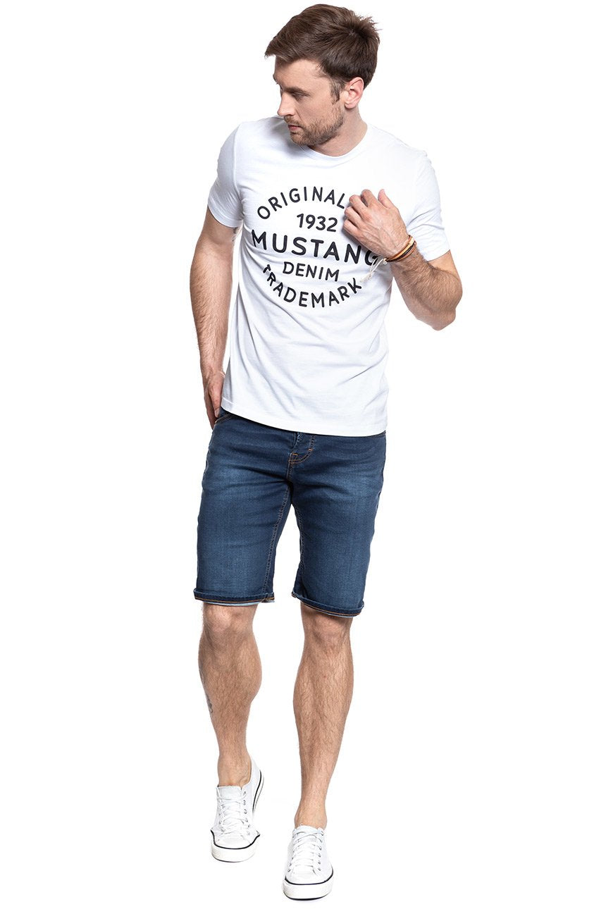 MUSTANG T SHIRT Logo T-Shirt general White 1007561 2045