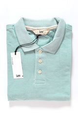 LEE PIQUE POLO AQUA L60TPYSB