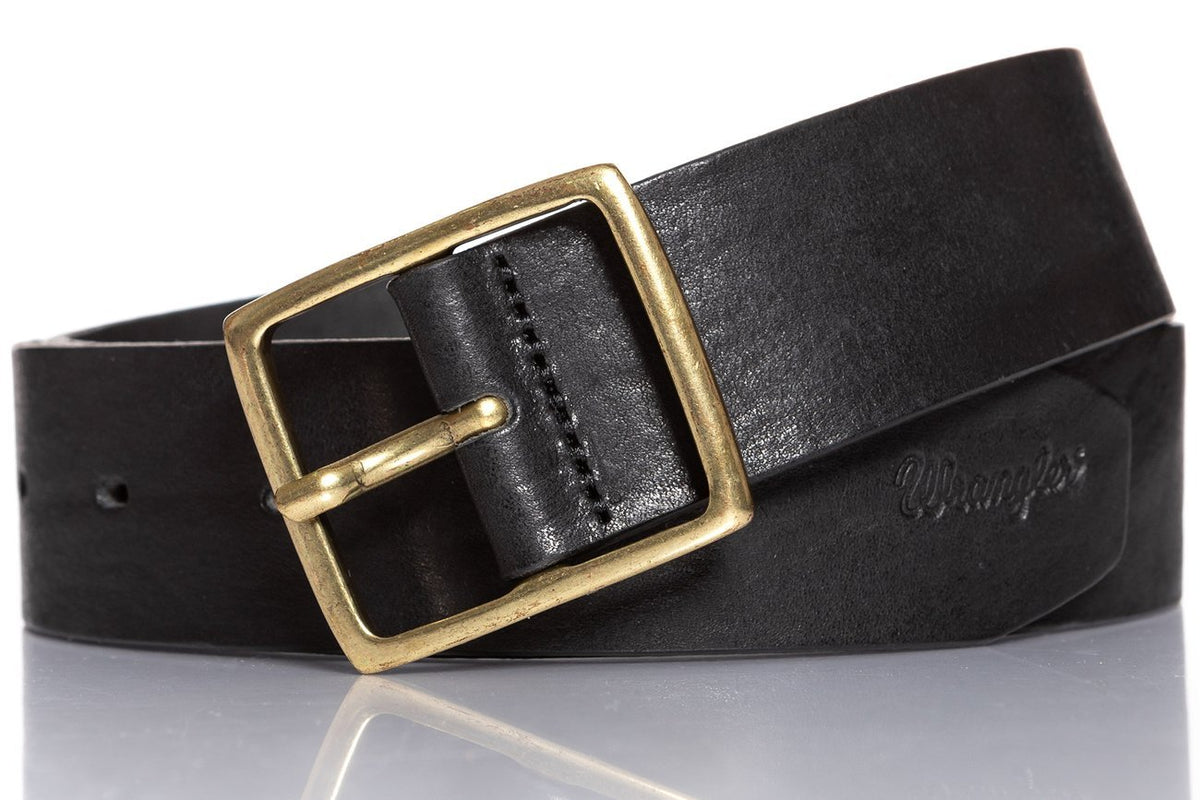 WRANGLER SQUARE BELT BLACK W0B38U101