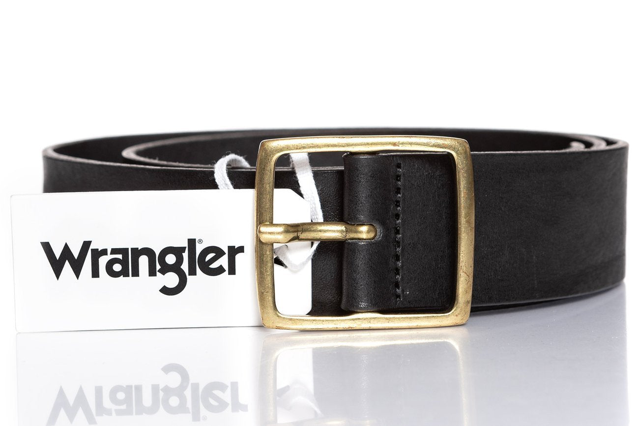WRANGLER SQUARE BELT BLACK W0B38U101