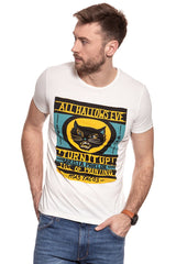 WRANGLER T SHIRT S/S/ EMO GRAPHIC TEE OFFWHITE W7A60EN02