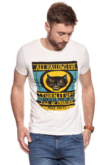 WRANGLER T SHIRT S/S/ EMO GRAPHIC TEE OFFWHITE W7A60EN02