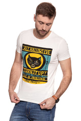 WRANGLER T SHIRT S/S/ EMO GRAPHIC TEE OFFWHITE W7A60EN02