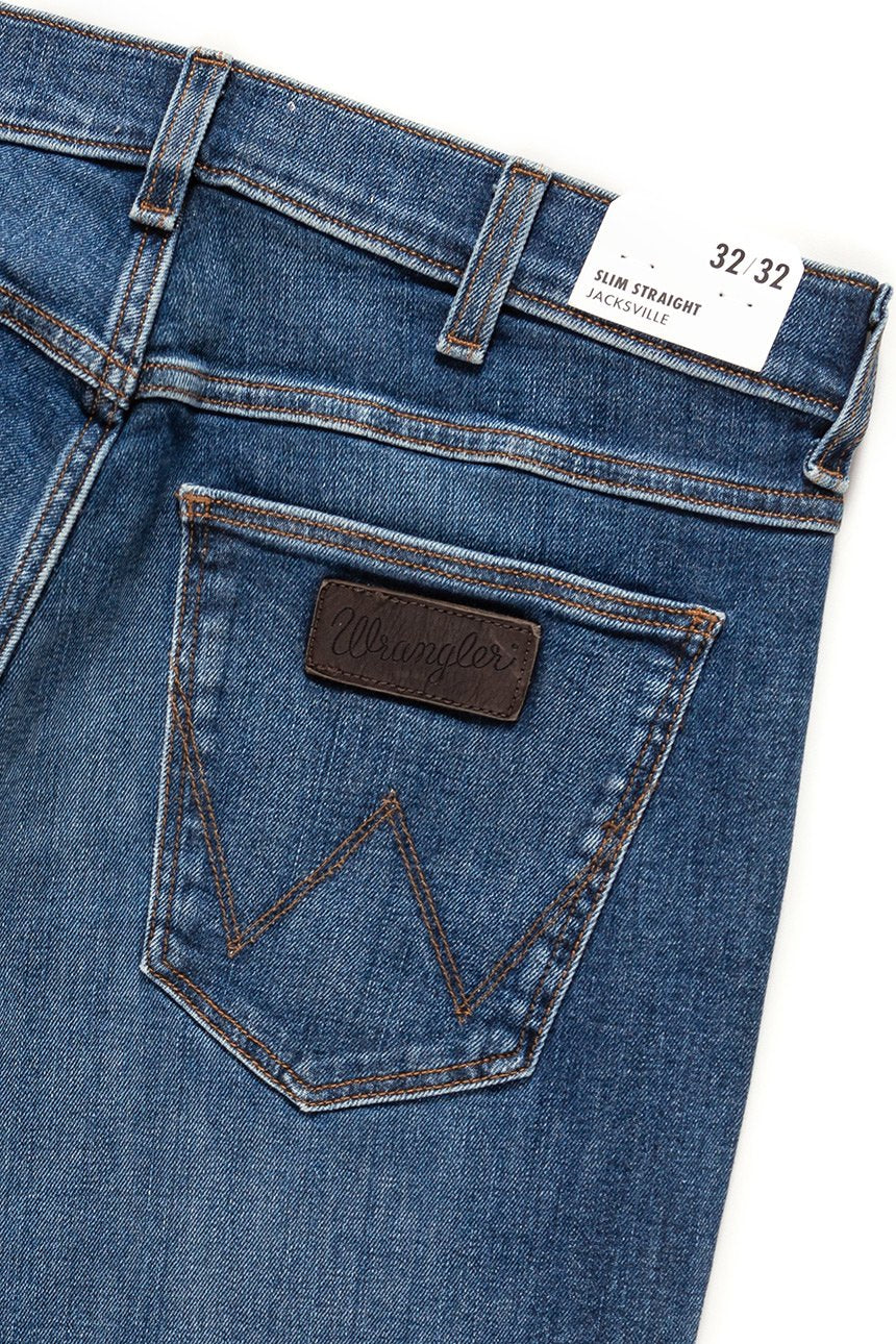 WRANGLER SPODNIE MĘSKIE JACKSVILLE GREEN HAZE W15B21219