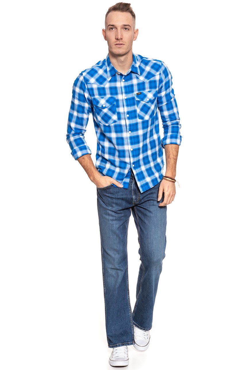 WRANGLER SPODNIE MĘSKIE JACKSVILLE GREEN HAZE W15B21219