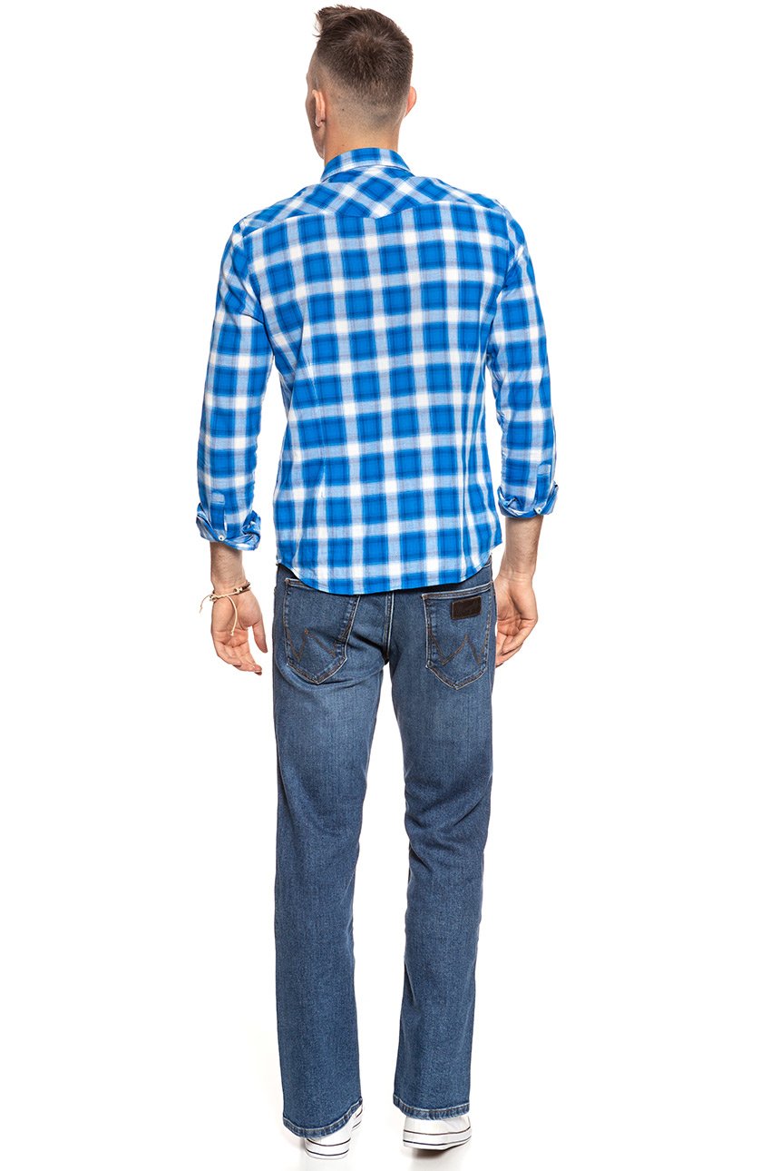 WRANGLER SPODNIE MĘSKIE JACKSVILLE GREEN HAZE W15B21219