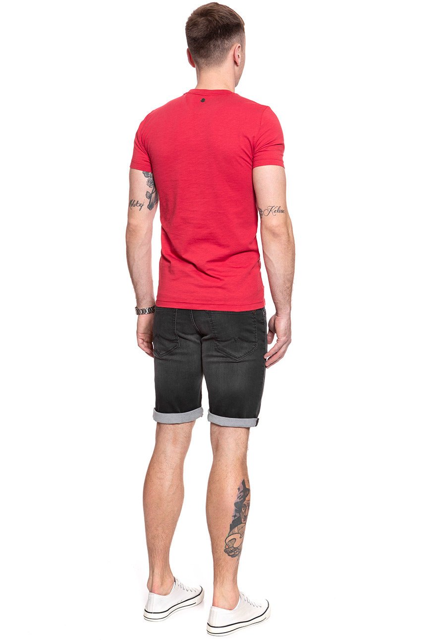 SPODENKI MUSTANG Chicago Short DENIM BLACK 1007766 4000 881