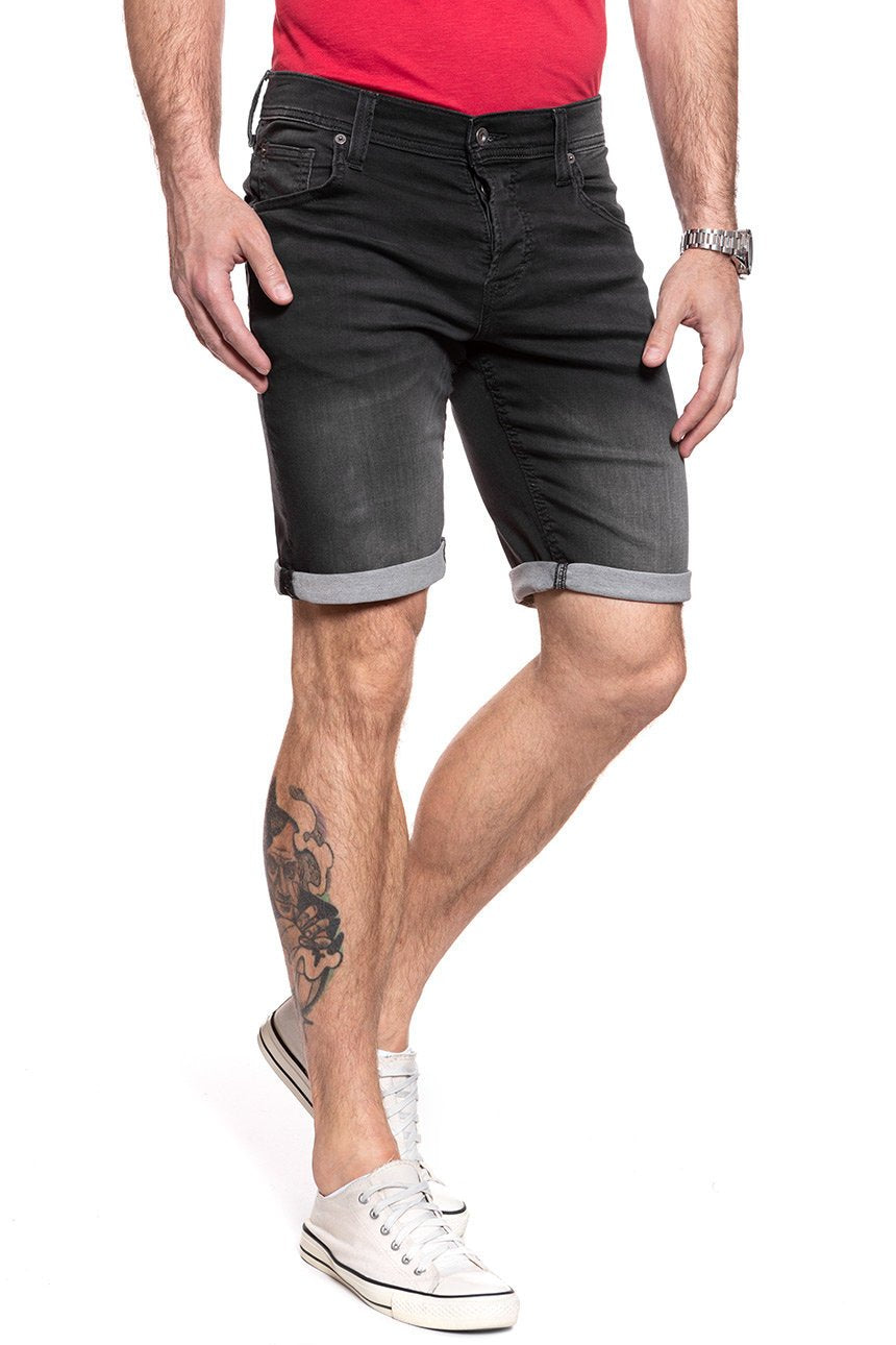 SPODENKI MUSTANG Chicago Short DENIM BLACK 1007766 4000 881
