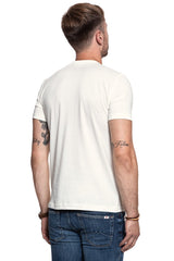 MUSTANG T SHIRT Alex C Print CLOUD DANCER 1008546 2020
