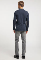 MUSTANG Patrick PC Polo DARK SAPPHIRE 1008559 4136