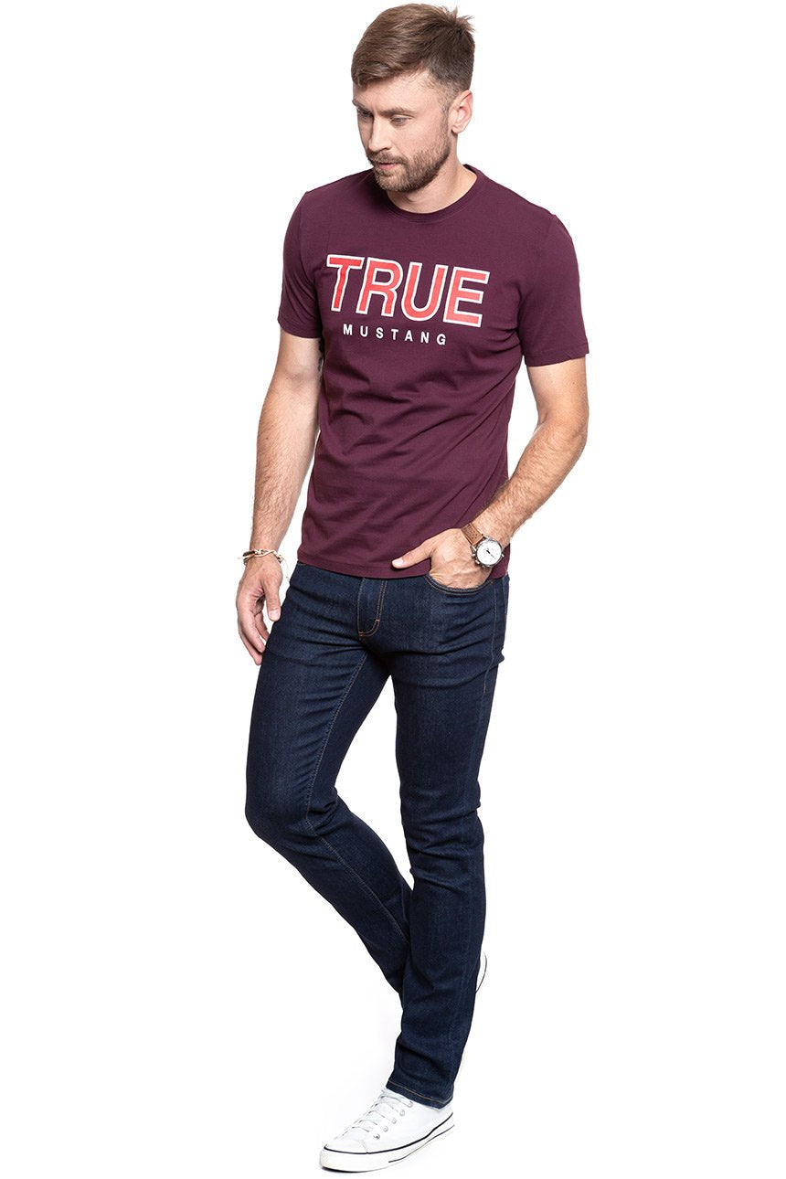 MUSTANG T SHIRT Alex C Print WINETASTING 1008702 8355