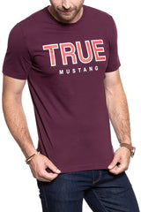MUSTANG T SHIRT Alex C Print WINETASTING 1008702 8355