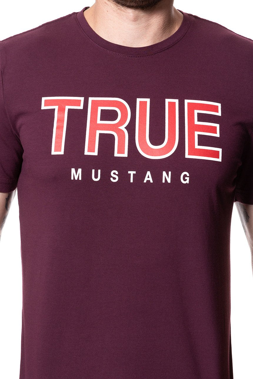 MUSTANG T SHIRT Alex C Print WINETASTING 1008702 8355